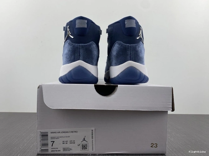 11 AR0715-441 Navy Midnight Air Jordan WMNS Velvet 0731